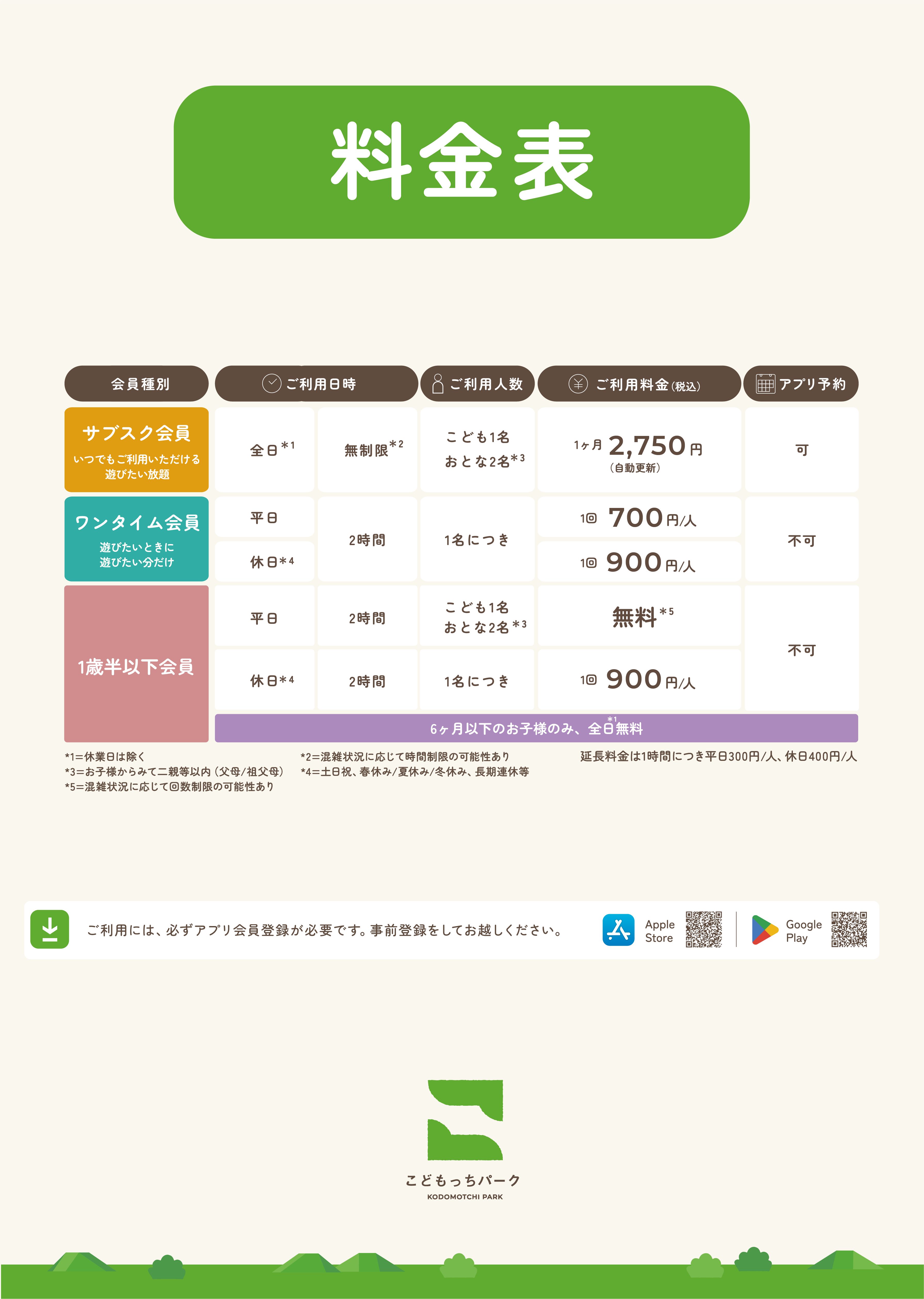 20250401料金表